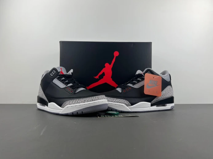 Air Jordan 3 Black Cement DN3707- SmartChoice 616