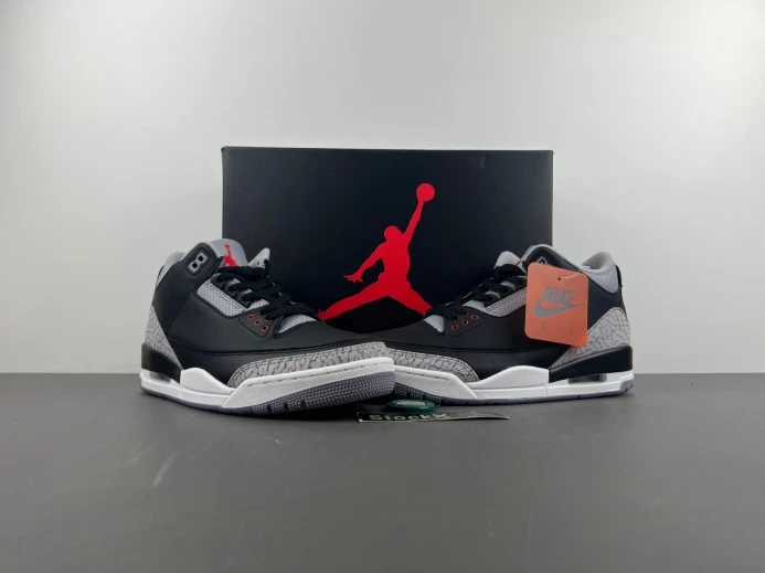 Air Jordan 3 Black Cement DN3707- SmartChoice 616