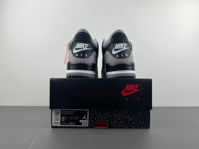 Air Jordan 3 Black Cement DN3707- SmartChoice 616