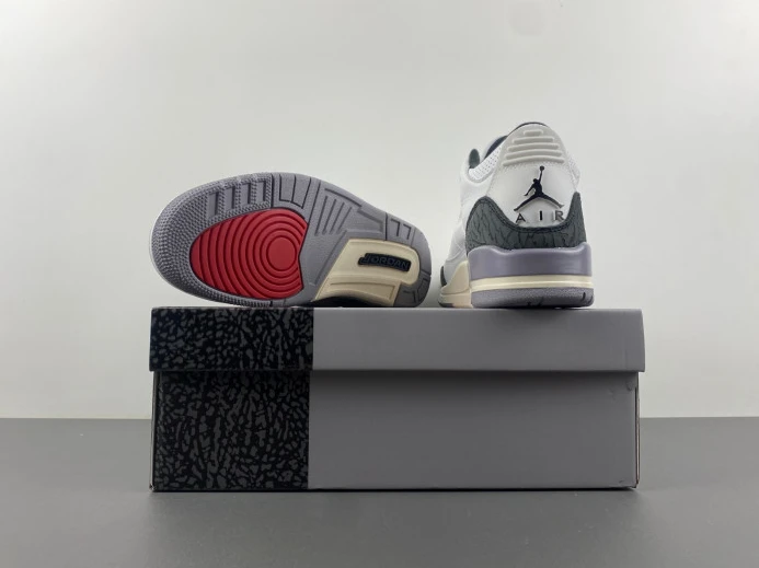 Air Jordan 3 Cement Grey CT8532- Comfortable 531