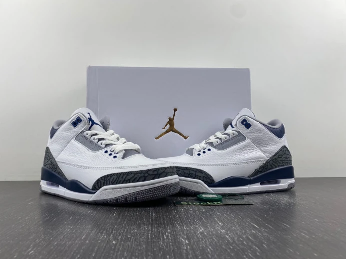 Air Jordan 3 Midnight Navy CT8532- Comfortable 597