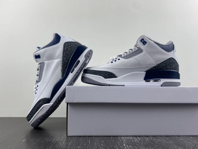 Air Jordan 3 Midnight Navy CT8532- Comfortable 597