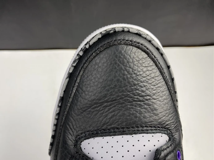 Air Jordan 3 Retro Black Court Purple CT8532 NewStyle 956