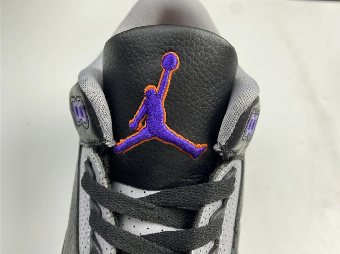 Air Jordan 3 Retro Black Court Purple CT8532 NewStyle 956