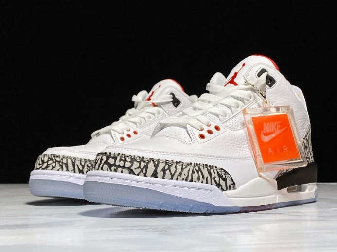 Air Jordan 3 Retro NRG "FREE THROW LINE" white mens 923096- DailyWear 976