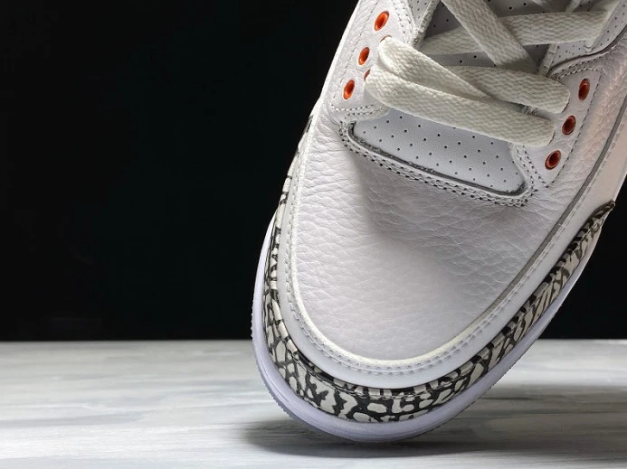 Air Jordan 3 Retro NRG "FREE THROW LINE" white mens 923096- DailyWear 976