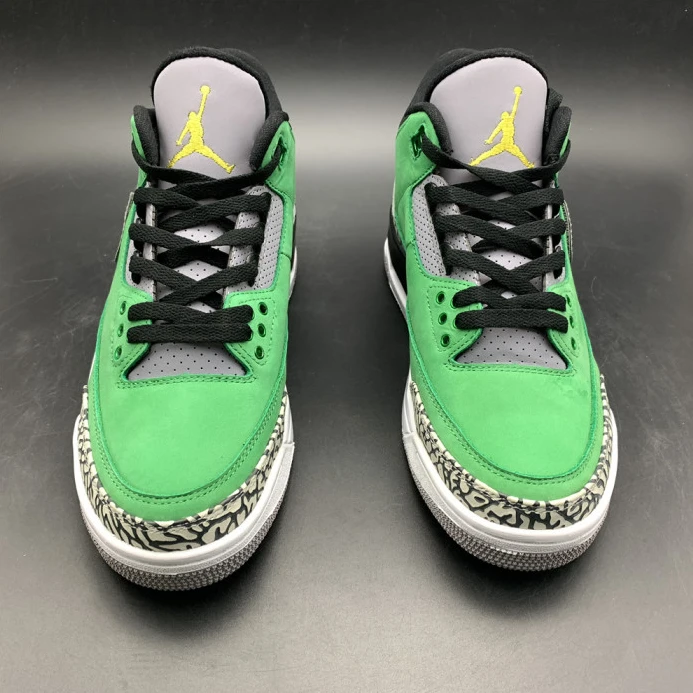 Air Jordan 3 Retro Tinker Oregon Ducks PE shoes AJ3 Trendy 965