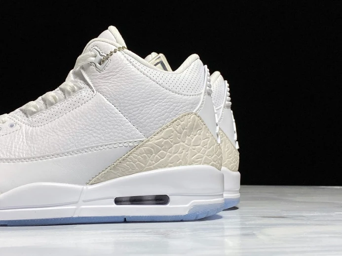 Air Jordan 3 Retro Triple White 136064- DailyWear 980