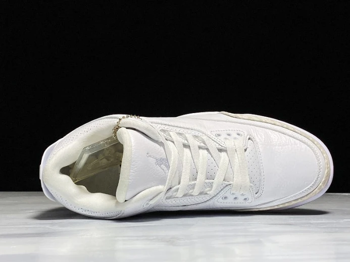 Air Jordan 3 Retro Triple White 136064- DailyWear 980