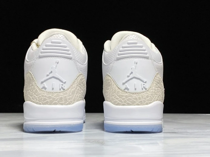 Air Jordan 3 Retro Triple White 136064- DailyWear 980