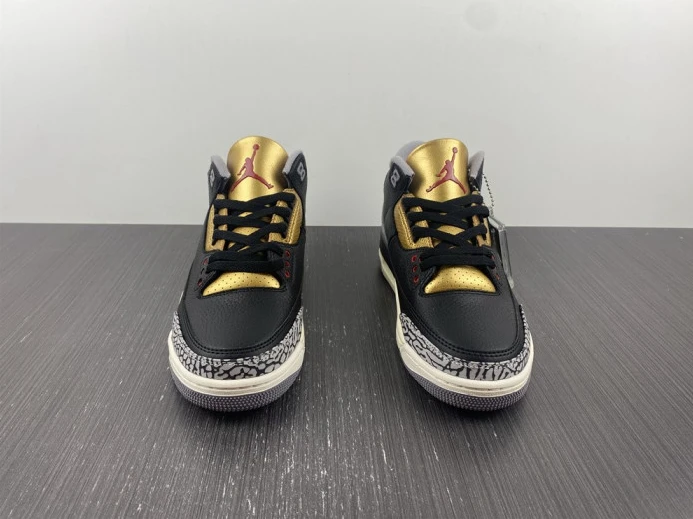 Air Jordan 3 WMNS Black Gold CK9246- EasyMatch 941