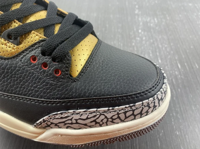Air Jordan 3 WMNS Black Gold CK9246- EasyMatch 941