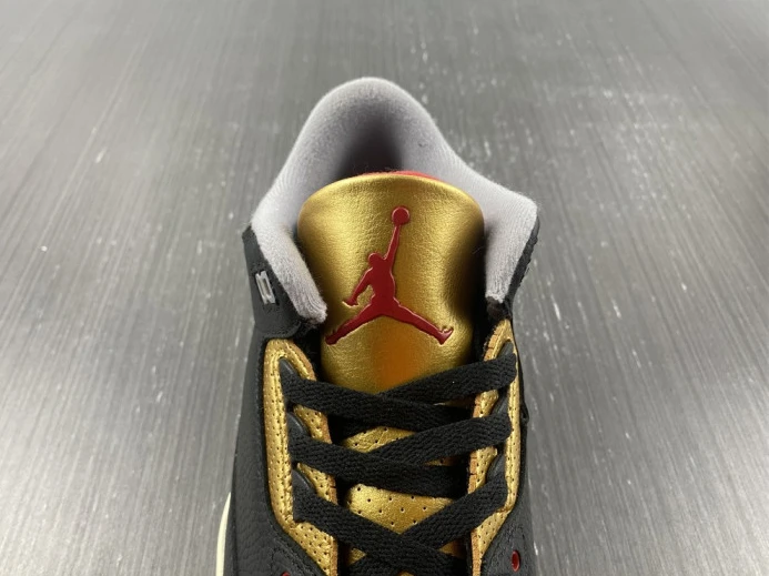 Air Jordan 3 WMNS Black Gold CK9246- EasyMatch 941