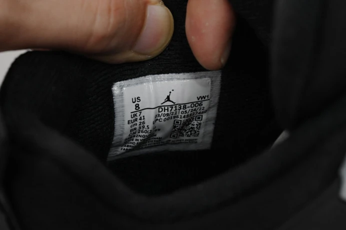 Air Jordan 4 Black Canvas DH7138- Trendy 1010