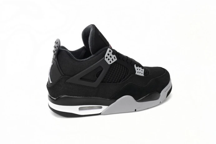 Air Jordan 4 Black Canvas DH7138- Trendy 1010
