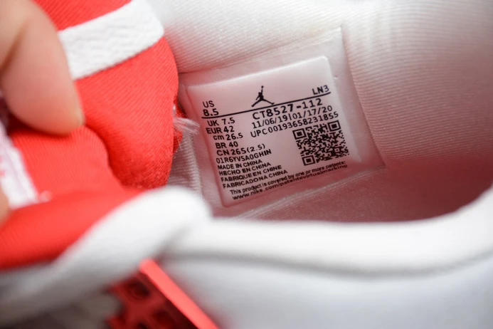 Air Jordan 4 Red Metallic CT8527- Comfortable 1052