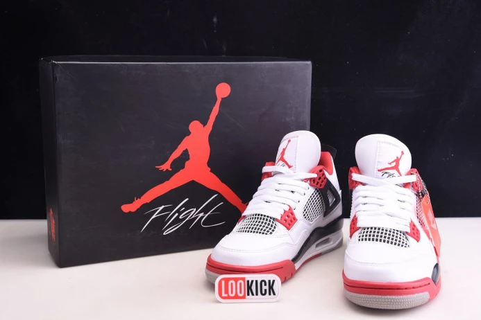 Air Jordan 4 Retro Fire Red (2020) DC7770- Comfortable 1032