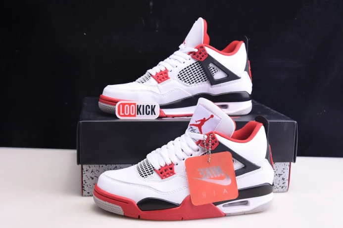 Air Jordan 4 Retro Fire Red (2020) DC7770- Comfortable 1032