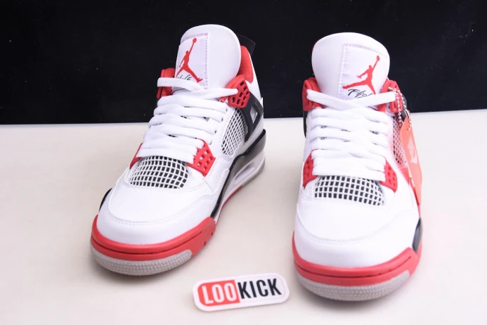 Air Jordan 4 Retro Fire Red (2020) DC7770- Comfortable 1032