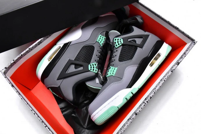 Air Jordan 4 Retro Green Glow 308497- GoodFit 1005
