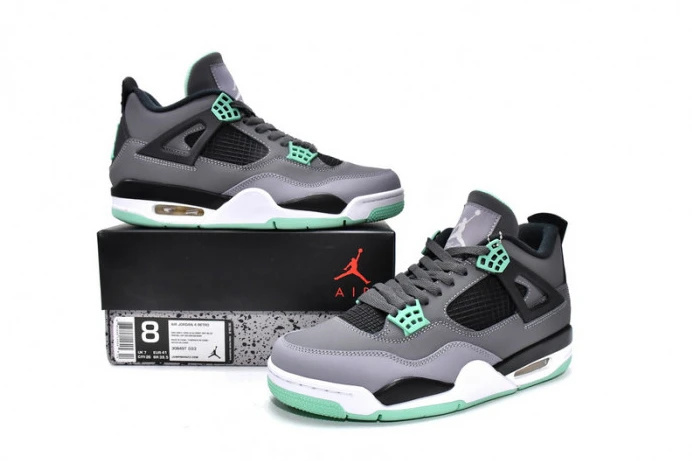 Air Jordan 4 Retro Green Glow 308497- GoodFit 1005