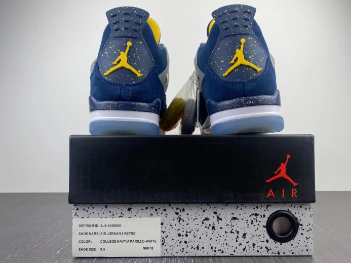Air Jordan 4 Retro Michigan (PE) AJ4- SmartChoice 1002