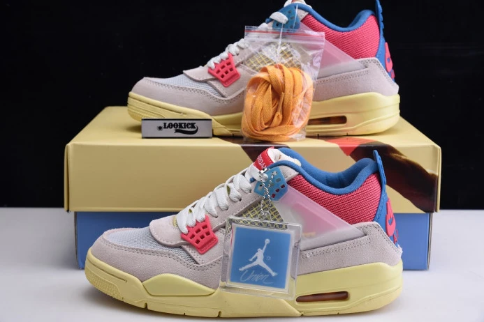 Air Jordan 4 Retro Union Guava Ice DC9533- Popular 1061