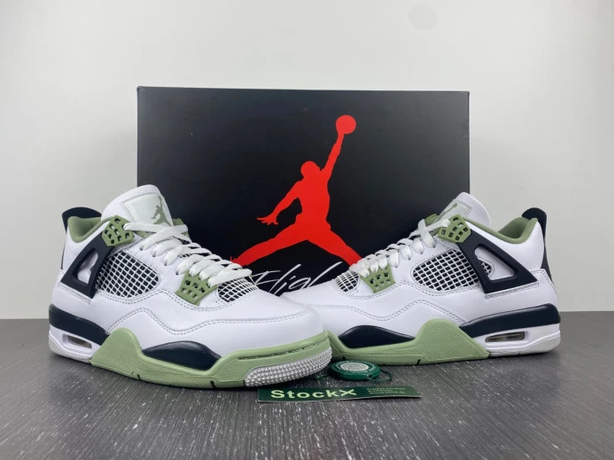 Air Jordan 4 WMNS Seafoam AQ9129- TopPick 1003