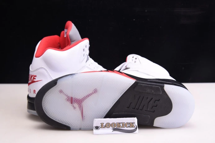 Air Jordan 5 Retro Fire Red Silver Tongue (2020) DA1911- StreetReady 1089