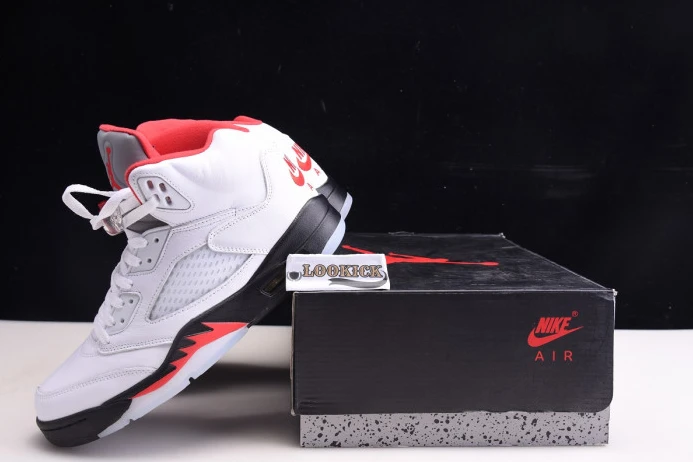 Air Jordan 5 Retro Fire Red Silver Tongue (2020) DA1911- StreetReady 1089
