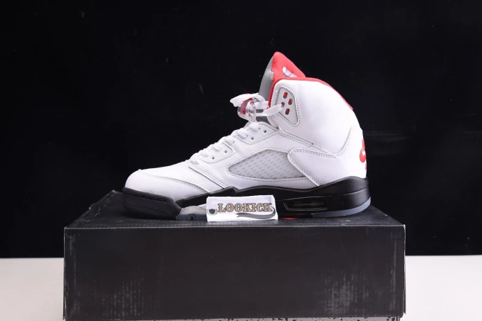 Air Jordan 5 Retro Fire Red Silver Tongue (2020) DA1911- StreetReady 1089