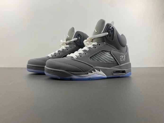 Air Jordan 5 Retro Wolf Grey 136027- NewStyle 620