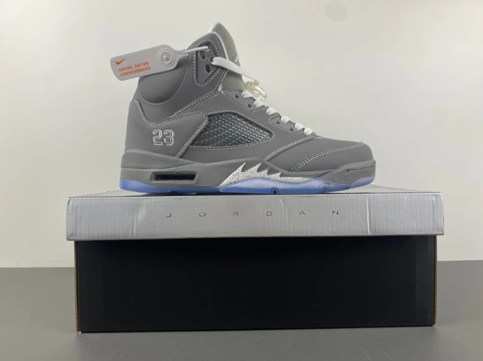 Air Jordan 5 Retro Wolf Grey 136027- NewStyle 620
