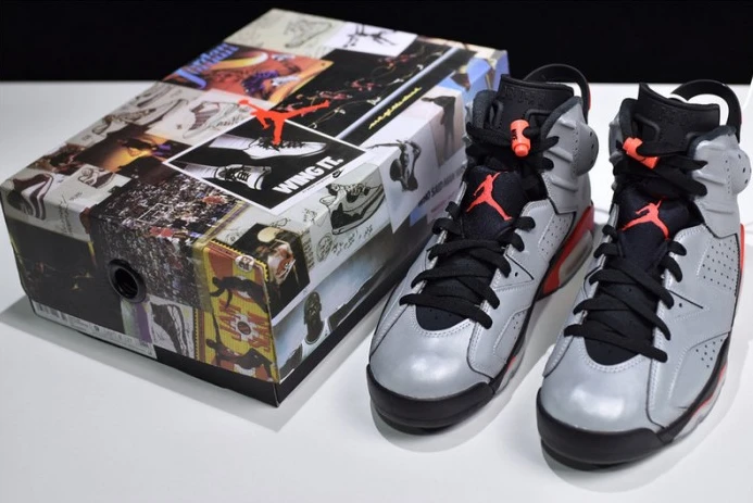 Air Jordan 6 JSP 3M Reflective Infrared CI4072- BestValue 1097
