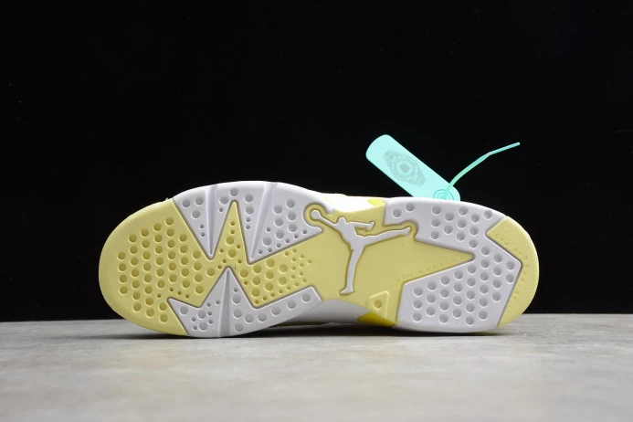 Air Jordan 6 Retro Dynamic Yellow Floral (GS) 543390- TopPick 1096