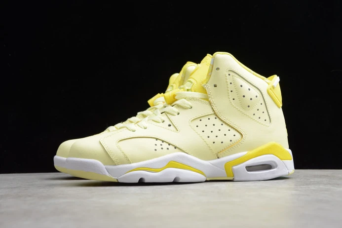 Air Jordan 6 Retro Dynamic Yellow Floral (GS) 543390- TopPick 1096