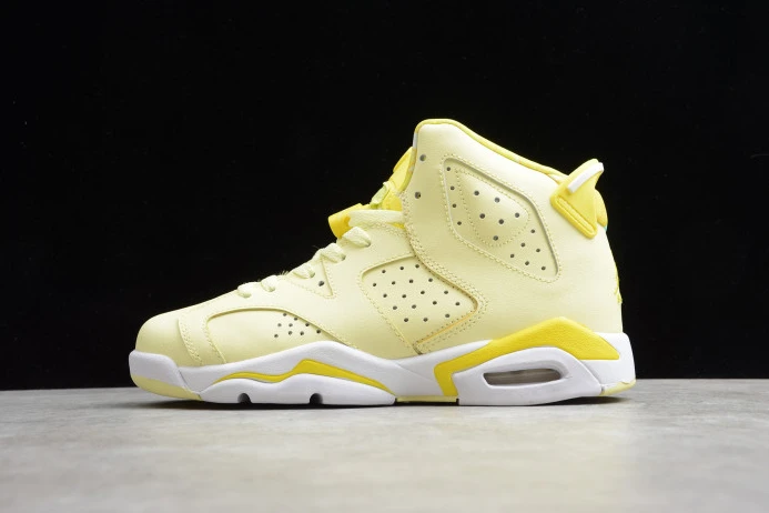 Air Jordan 6 Retro Dynamic Yellow Floral (GS) 543390- TopPick 1096