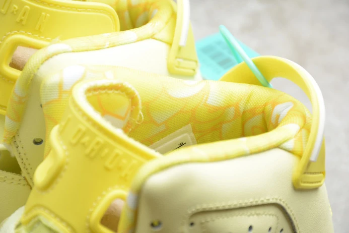 Air Jordan 6 Retro Dynamic Yellow Floral (GS) 543390- TopPick 1096