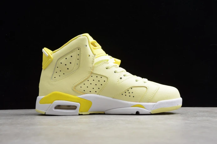 Air Jordan 6 Retro Dynamic Yellow Floral (GS) 543390- TopPick 1096