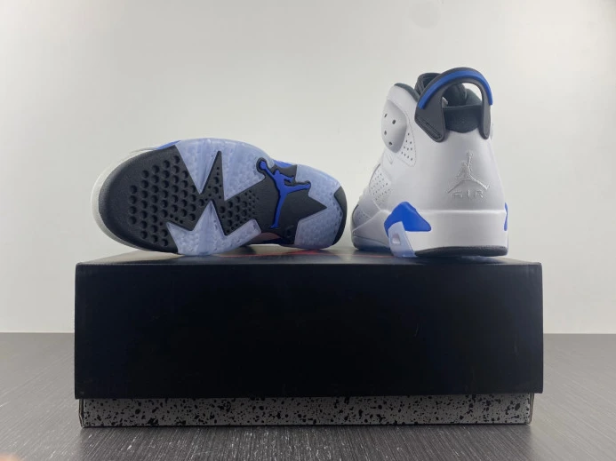 Air Jordan 6 Retro Sport Blue (2014) 384664- DailyWear 587