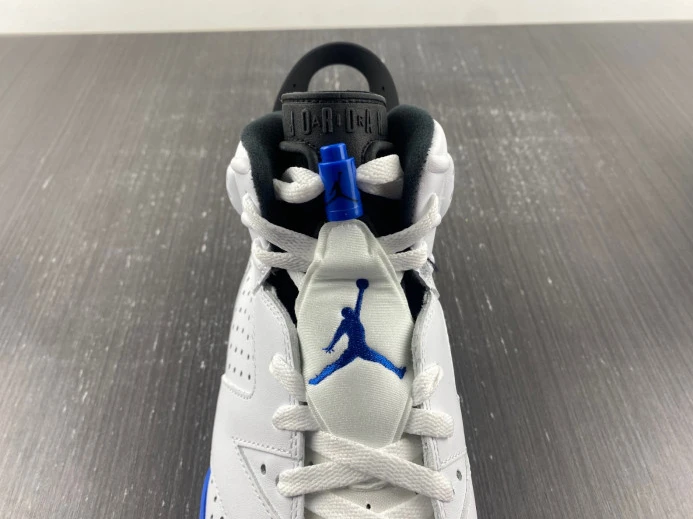 Air Jordan 6 Retro Sport Blue (2014) 384664- DailyWear 587