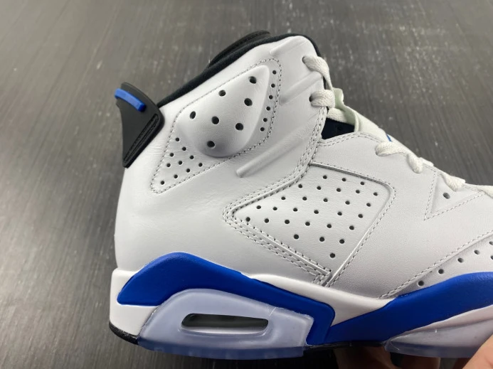 Air Jordan 6 Retro Sport Blue (2014) 384664- DailyWear 587