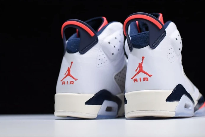 Air Jordan 6 Retro Tinker White Infrared 23-Neutral Grey-Sail 384664- SportInspired 1103