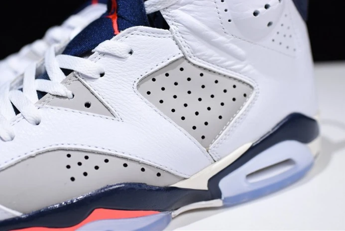 Air Jordan 6 Retro Tinker White Infrared 23-Neutral Grey-Sail 384664- SportInspired 1103