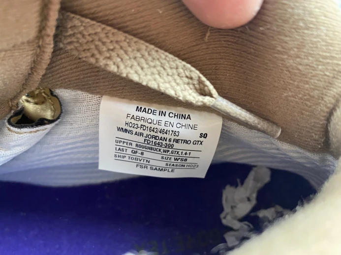 Air Jordan 6 WMNS Gore-Tex Brown Kelp FD1643- Popular 578