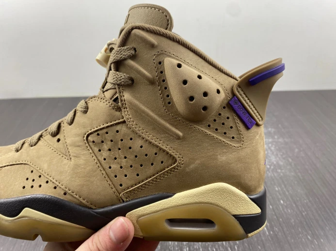 Air Jordan 6 WMNS Gore-Tex Brown Kelp FD1643- Popular 578