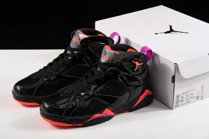 Air Jordan 7 Retro Black Patent 313358- AllSeason 600