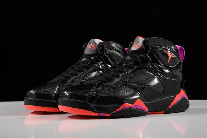 Air Jordan 7 Retro Black Patent 313358- AllSeason 600