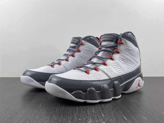 Air Jordan 9 Fire Red CT8019- Comfortable 635