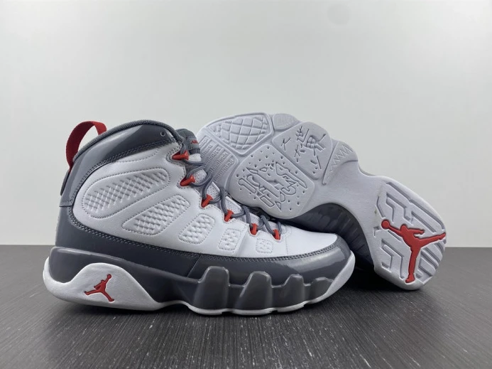 Air Jordan 9 Fire Red CT8019- Comfortable 635